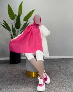 شال پلیسه شاین دار - کد 50474 - Image 2