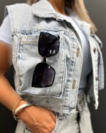 عینک Gucci نواردار - کد 50775 - Image 4