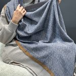 شال موهر نقطه ای ریز - کد 50863