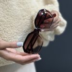 عینک دسته chanel شیشه ای - کد 50900