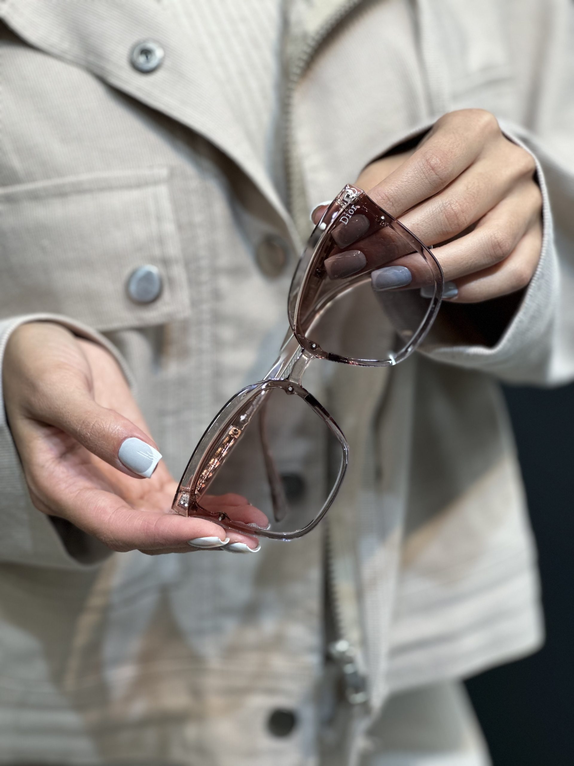 50902 (2) عینک dior دسته زنجیر - کد 50902 - Image 1