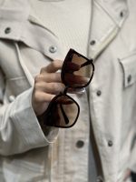 عینک dior دسته زنجیر - کد 50902 - Image 4