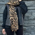 شال موهر پلنگی - کد 50848