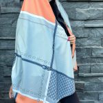 شال موهر طرح دار - کد 50898