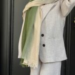 شال دورنگ - کد 51074