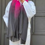 شال دورنگ - کد 51247