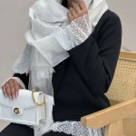 شال ویسکوز زاپ دار - کد 3644