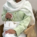 شال ویسکوز راه راه - کد 3808