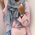 شال حریر - کد 3821