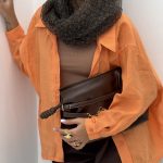 شال حریر شیشه ای ck - کد 3823