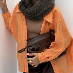 شال حریر شیشه ای ck - کد 3823