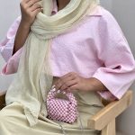 شال کنفی آهاردار - کد 3912