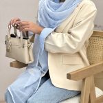 شال ماهی شیفون - کد 3909