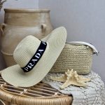 کلاه ساحلی Prada - کد 3939