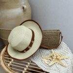 کلاه ساحلی کمربندی - کد 3941