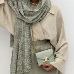 شال پفکی  miu miu - کد 4162