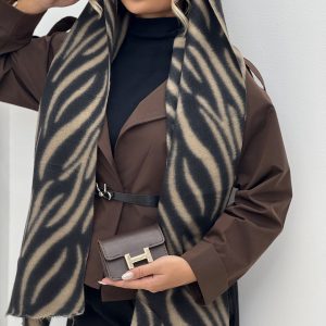 شال موهر زبرا - کد 4402