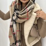 شال burberry -  کد 4404