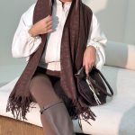 شال موهر گوچی - کد 4418