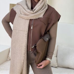 شال موهر حصیری - کد 4419