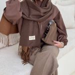 شال موهر دو رو - کد 4414