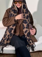 شال پلنگی - کد 4743 - Image 2