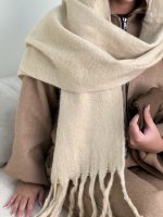 شال ساده - کد 4803 - Image 2
