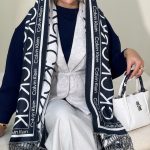 شال دورو calvin klein - کد 4751