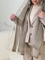 شال ویسکوز چهارخونه - کد 4876 - Image 13