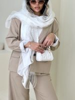 شال ویسکوز چهارخونه - کد 4876 - Image 11