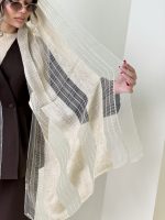 شال ویسکوز چهارخونه - کد 4876 - Image 5