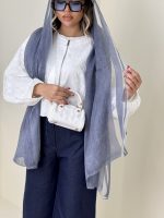 شال لبه تور - کد 4887 - Image 12