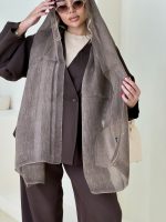 شال لبه تور - کد 4887 - Image 8