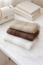 شال ویسکوز چهارخونه - کد 4876 - Image 2