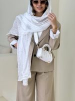 شال پفکی گوچی - کد 4874 - Image 2