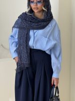 شال لبه تور - کد 4875 - Image 13