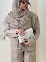 شال لبه تور - کد 4875 - Image 10