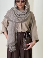 شال لبه تور - کد 4875 - Image 9