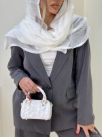 شال ویسکوز ساده - کد 4884 - Image 6