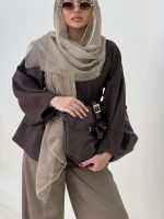 شال سه خط - کد 4885 - Image 8