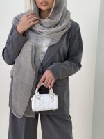 شال سه خط - کد 4885 - Image 9