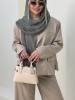شال حریر گوچی - کد 4909 - Image 4