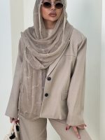 شال حریر گوچی - کد 4909 - Image 9