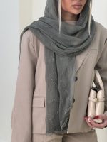 شال حریر گوچی - کد 4909 - Image 8