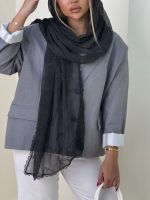 شال حریر گوچی - کد 4909 - Image 7