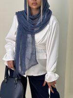 شال حریر گوچی - کد 4909 - Image 5