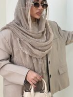 شال حریر گوچی - کد 4909 - Image 3